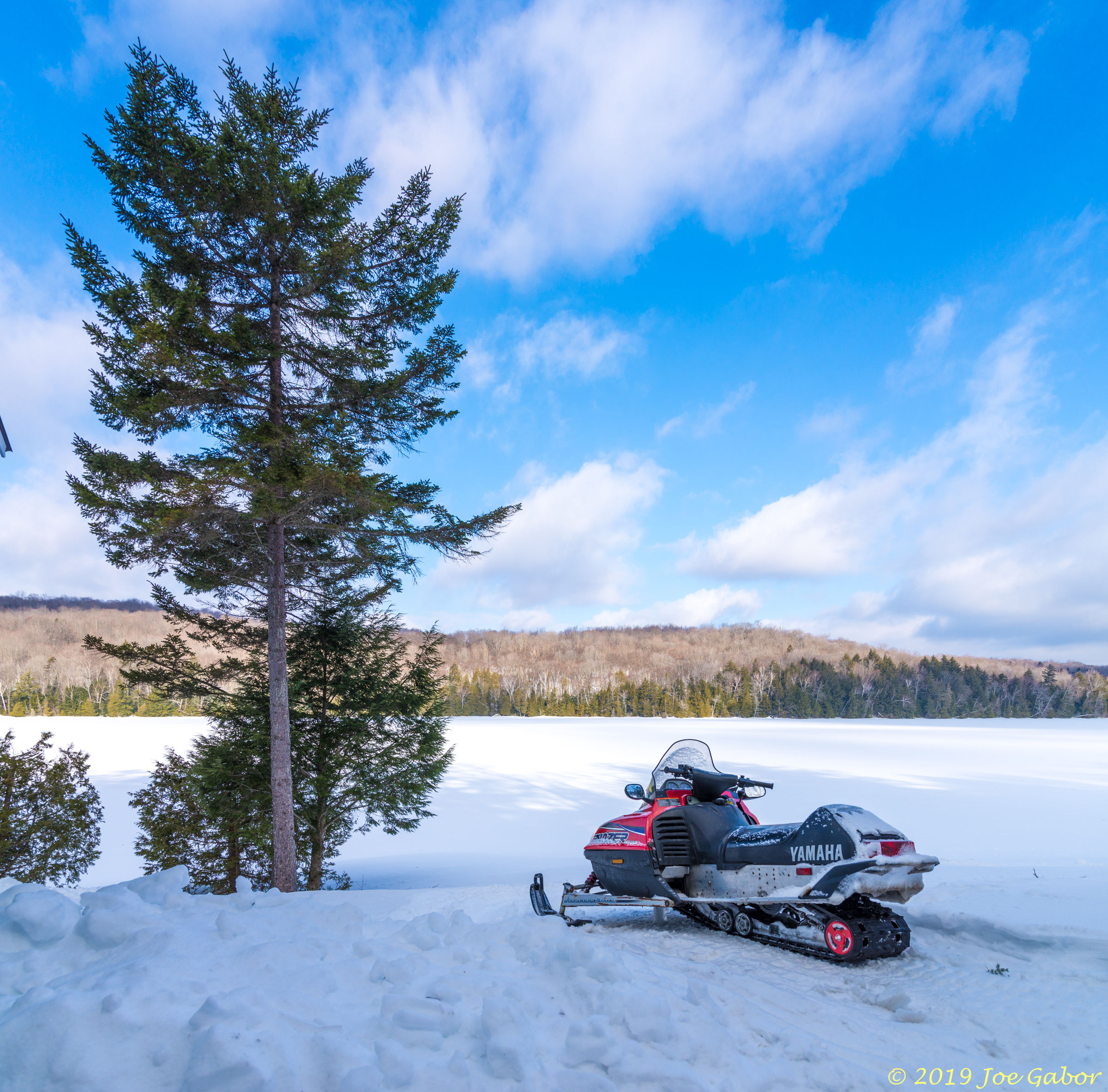 Snowmachining